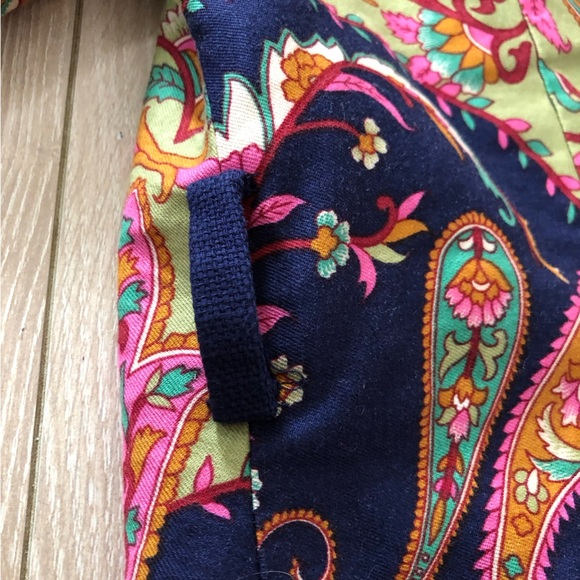 Anthropologie Elevenses Bohemian Floral Print Jacket Size 8 - Picture 14 of 16